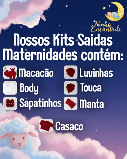 Kit Saída Maternidade Personalizável Completa Lucas | Personalize Com o Nome do Seu Príncipe