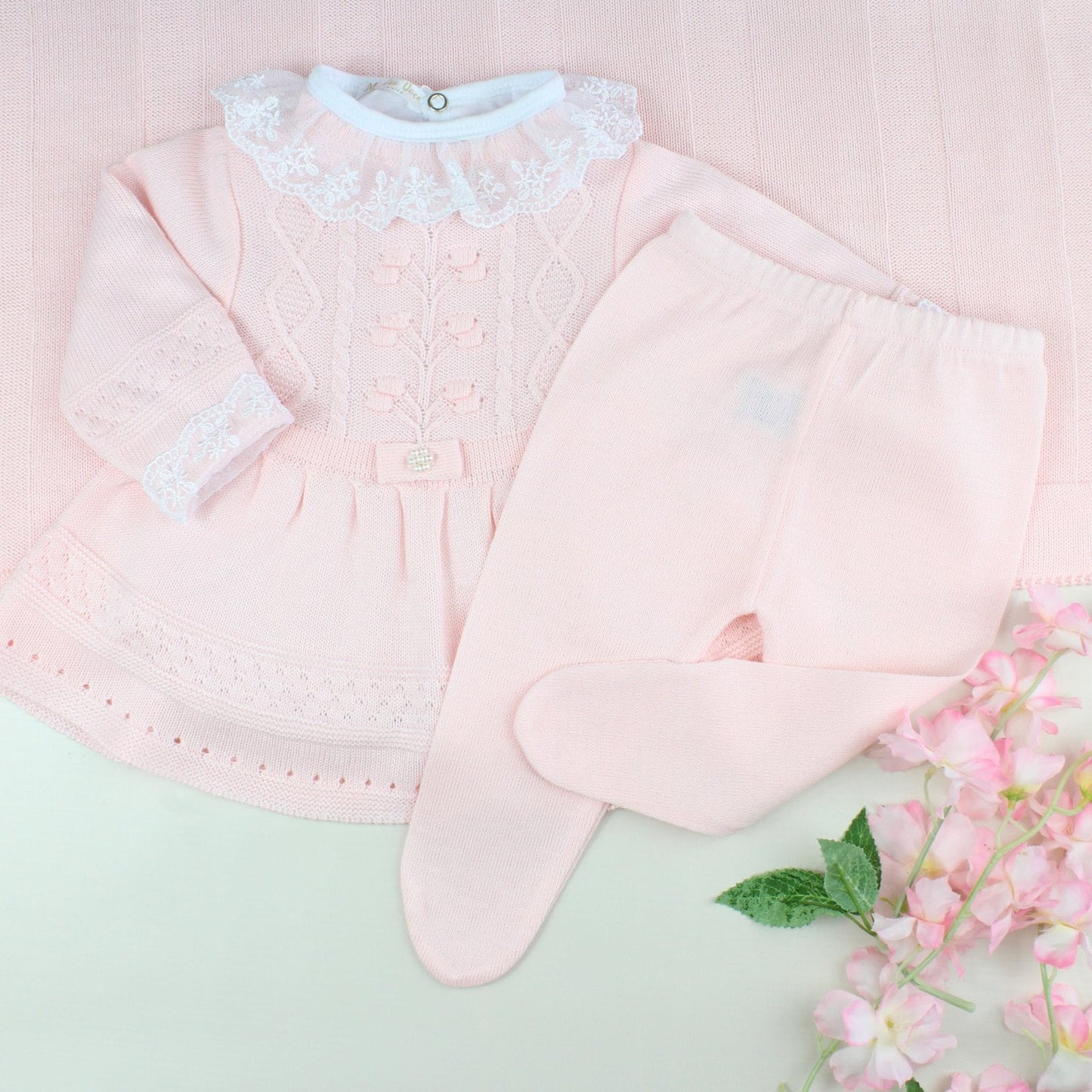 Kit Saída Maternidade Vanessa Body renda - Personalize Com o Nome da Sua Princesa