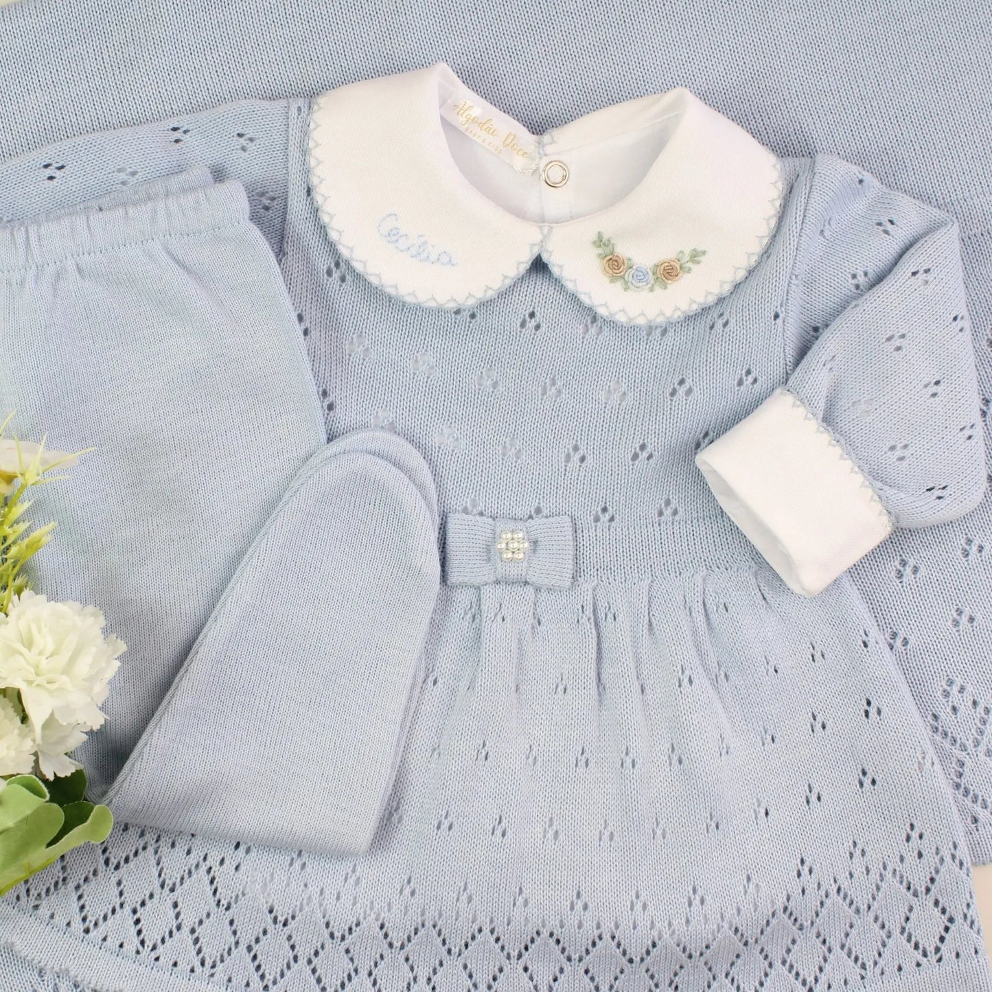Kit Saída Maternidade Stéphane - Personalize Com o Nome da Sua Princesa