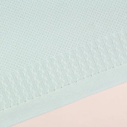 Saída De Maternidade Masculina Bebê Verde Água