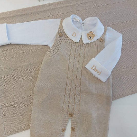 Kit Saída Maternidade Completa Caio | Personalize Com o Nome do Seu Príncipe