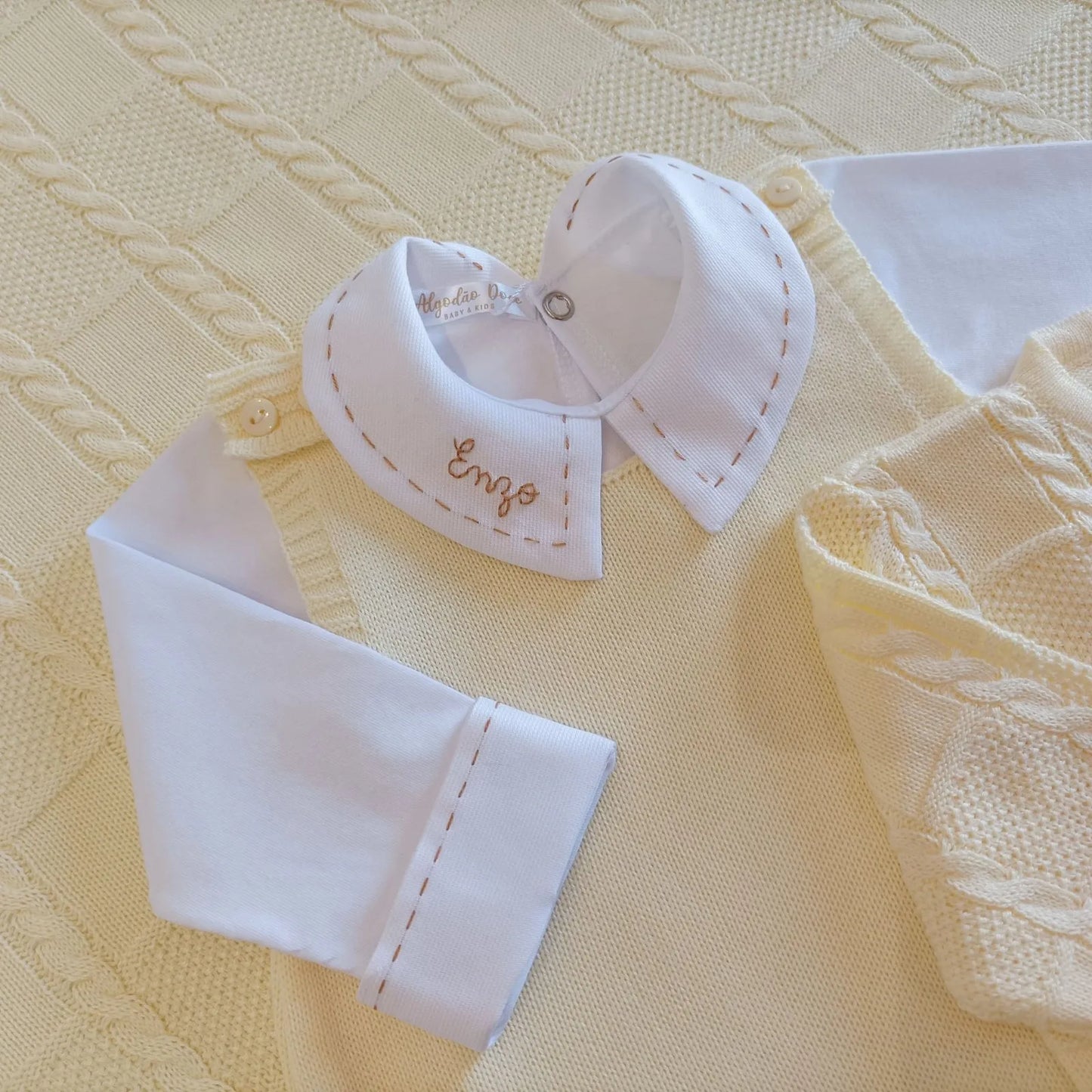 Kit Saída Maternidade Completa Itália | Personalize Com o Nome do Seu Príncipe